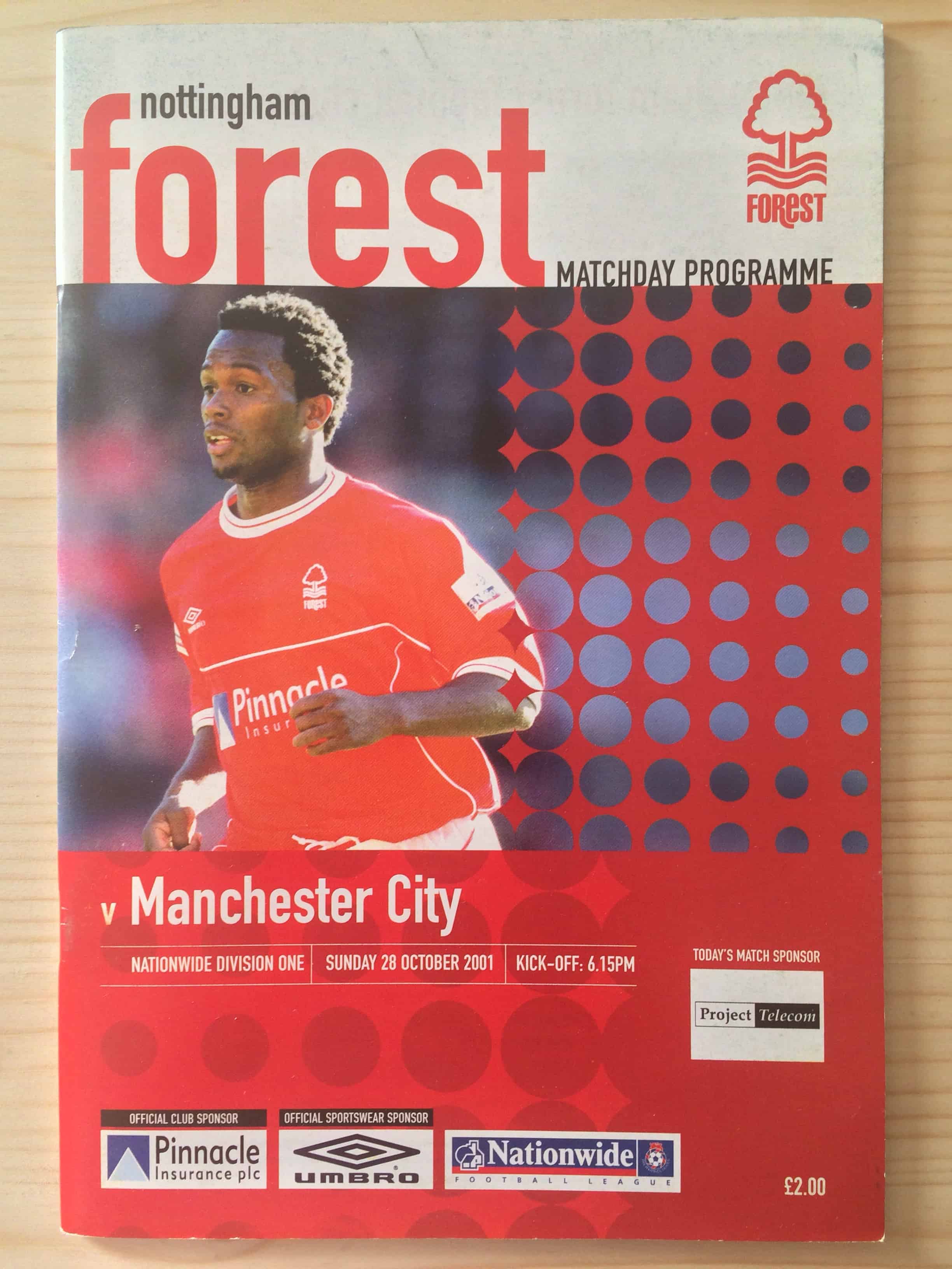 Nottingham Forest FC v Manchester City FC